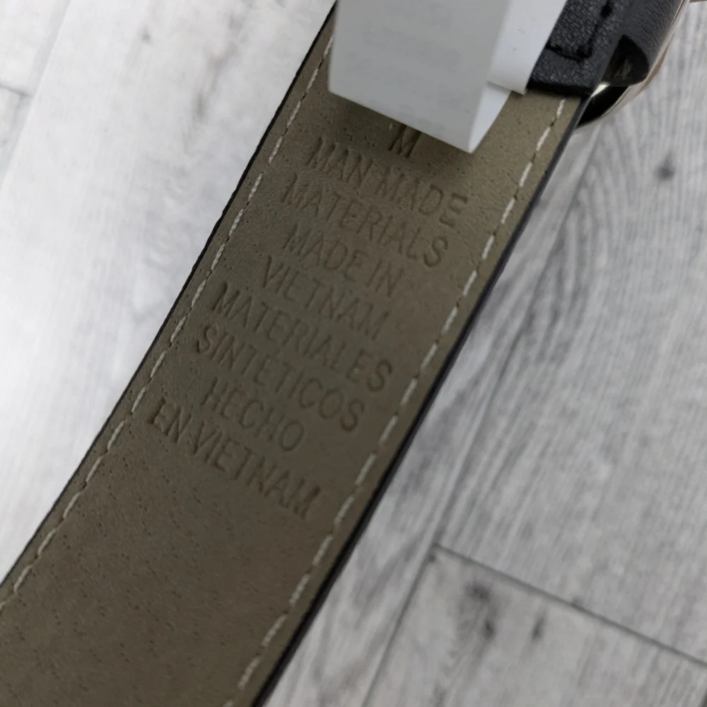 Target Black Belt with Silver Buckle